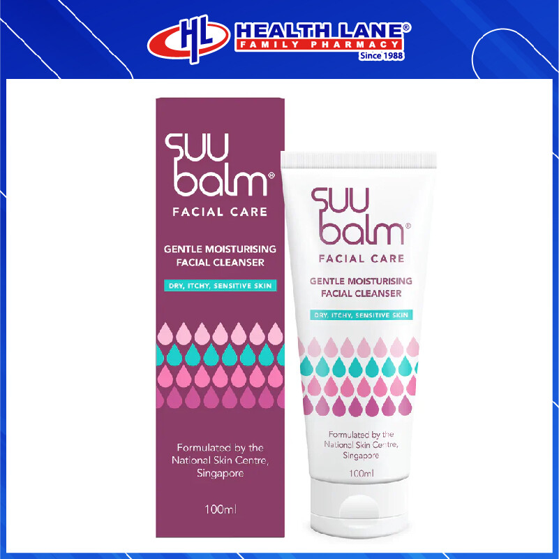 SUU BALM GENTLE MOISTURING FACIAL CLEANSER (100ML)